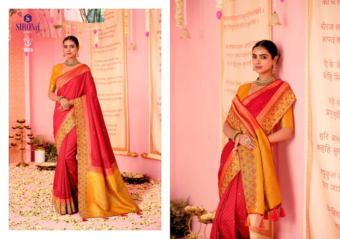 Shubh Laxmi By Sirona Silk Wedding Wear Wholesale Sarees Suppliers In Mumbai